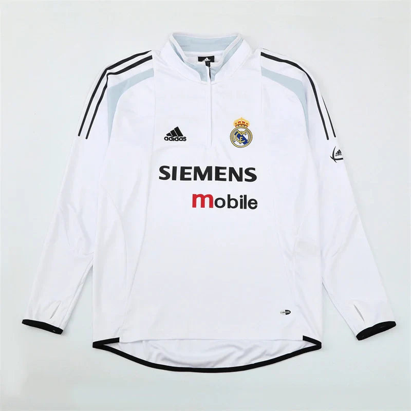 Real Madrid Manga Larga Entrenamiento suit 2004-05 Retro