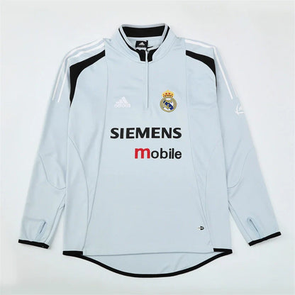 Real Madrid Manga Larga Entrenamiento suit 2004-05 Retro