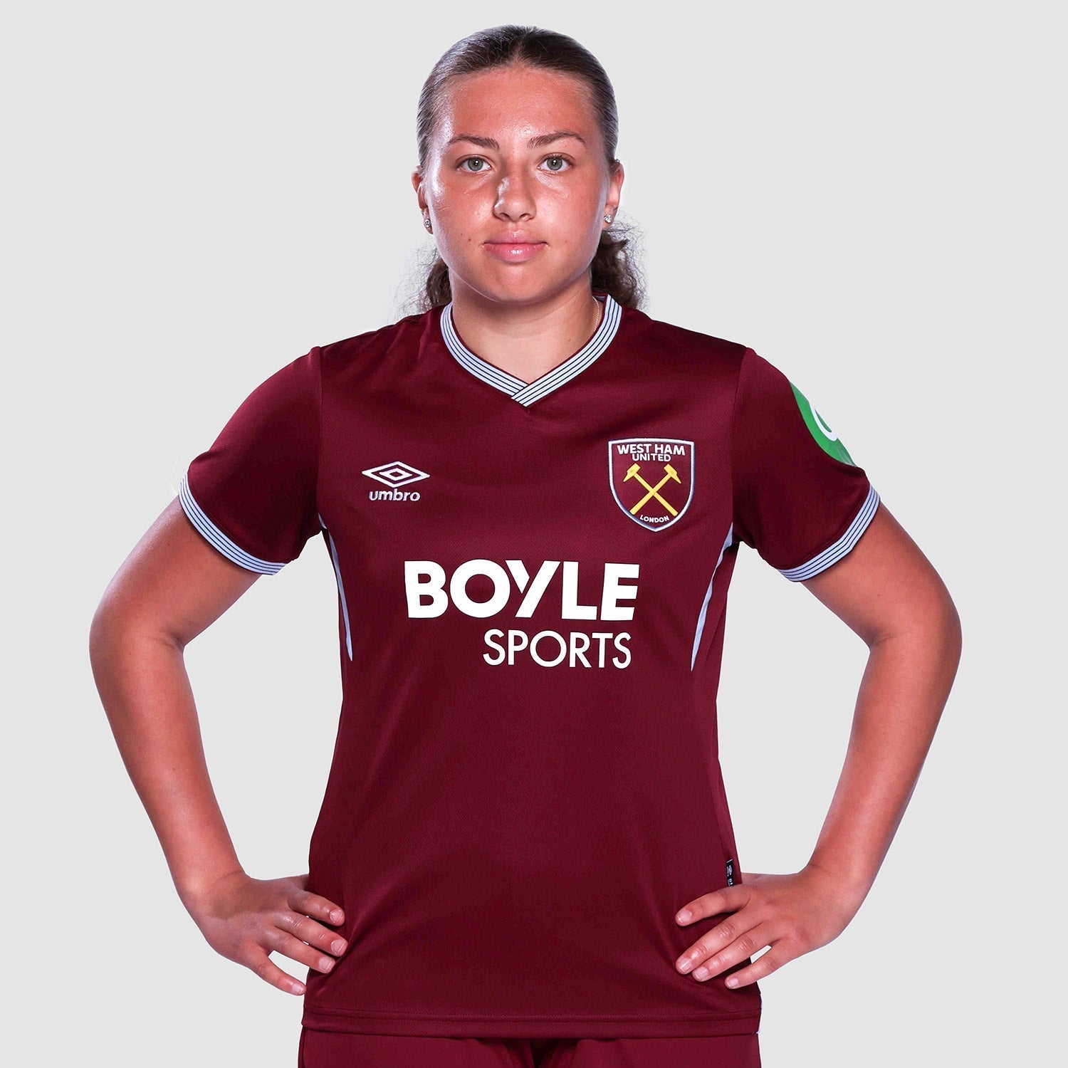Camiseta West Ham Femenino 25/26 Primera Equipación