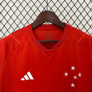 Camiseta 24∕25 Cruzeiro Training Wear Red  All sponsors