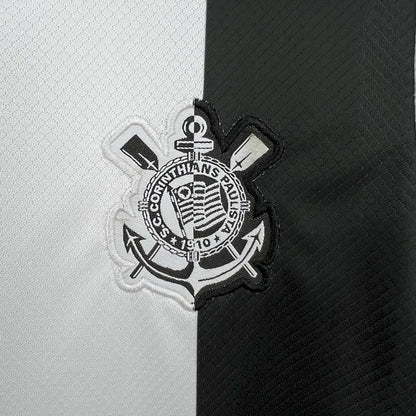 Niño Corinthians 24/25 Tercera Equipación - Preto e Branco