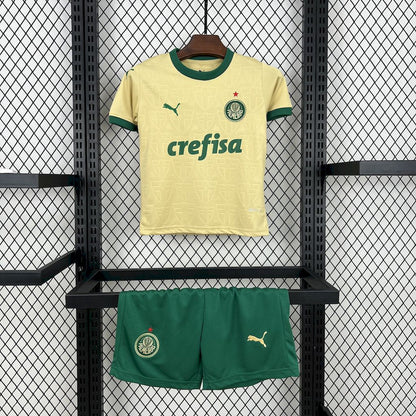 Niño Palmeiras 24/25 Tercera Equipación - Dourado