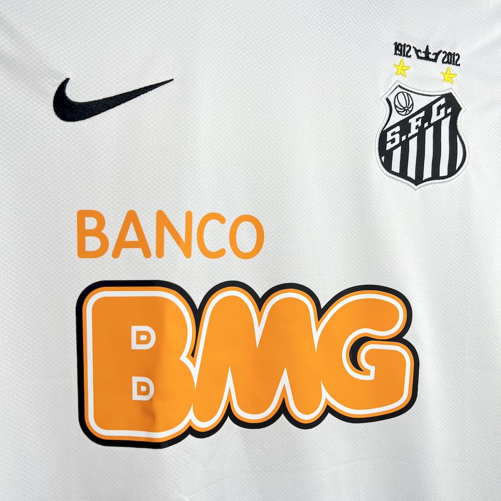Camiseta Santos Manga Larga Retrô 2011/12 Primera Equipación