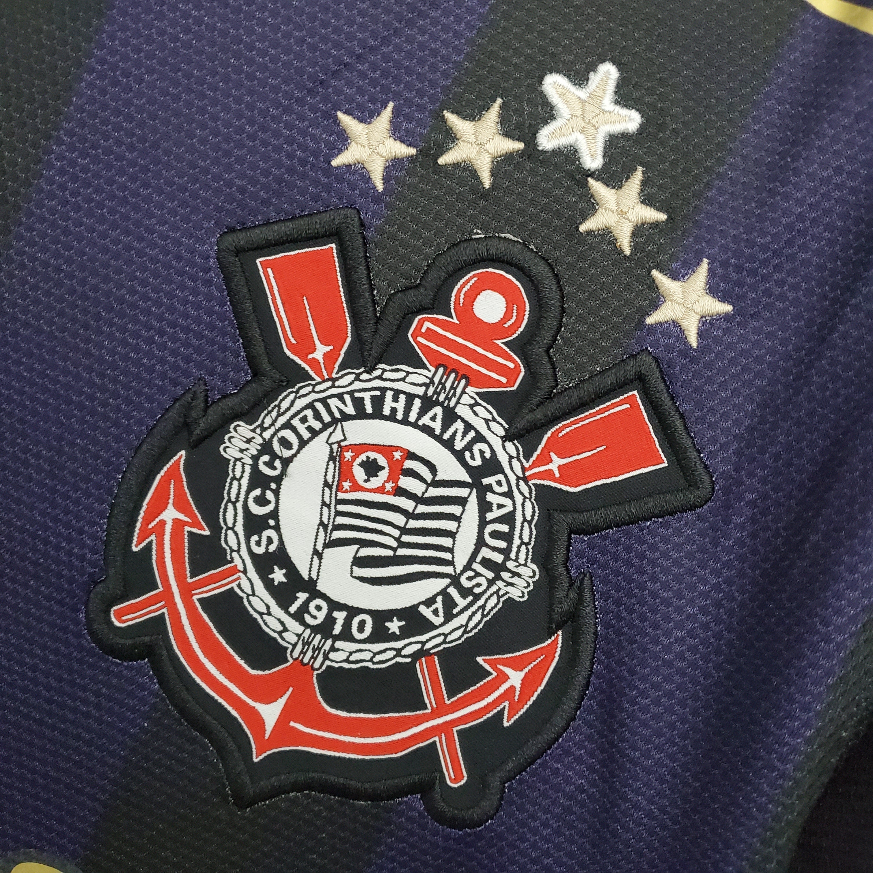 Camiseta Corinthians Retrô 09/10 Segunda Equipación