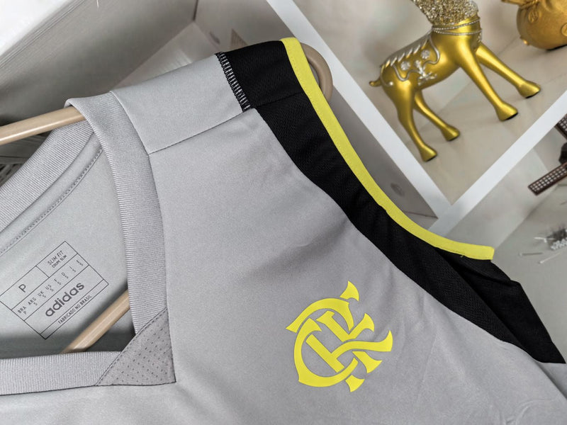 Camiseta Flamengo 24/25 Regata Treino - Cinza