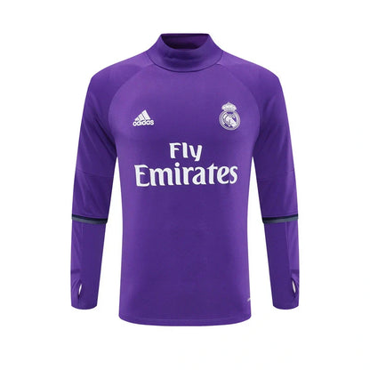 Real Madrid Manga Larga Entrenamiento suit 2016-17 Retro