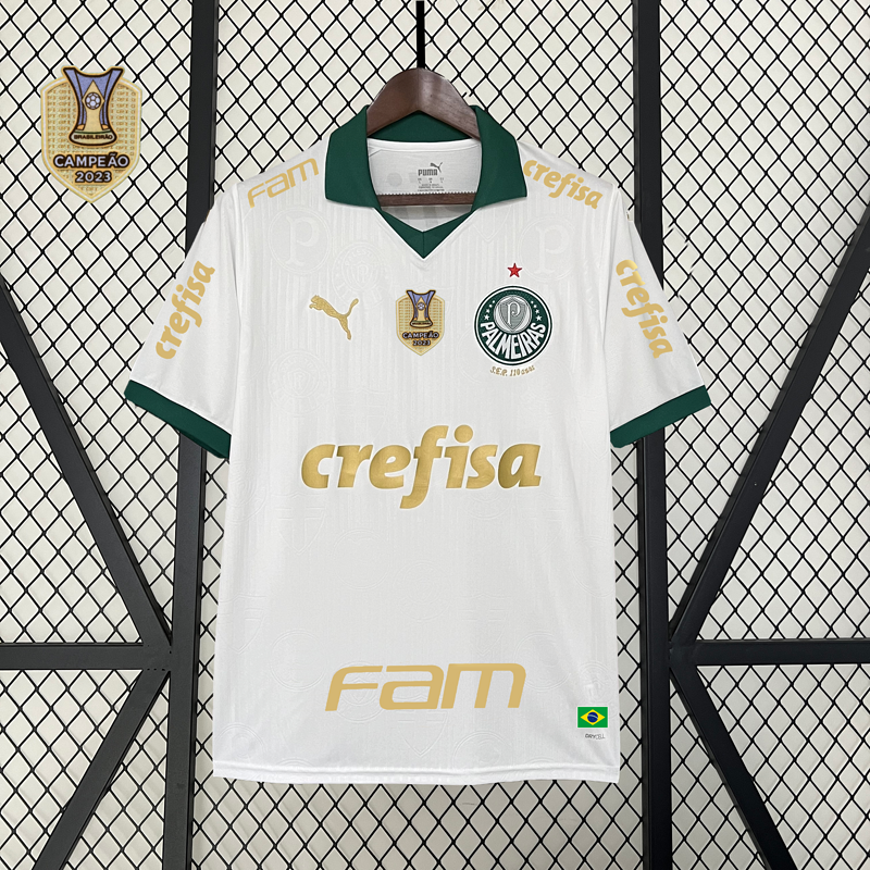 Camiseta 2024∕25 Palmeiras Segunda Equipación +All sponsors