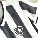 Camiseta Botafogo I 24/25 Feminino - Preto e Branco