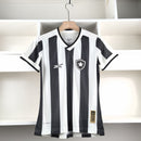 Camiseta Botafogo I 24/25 Feminino - Preto e Branco