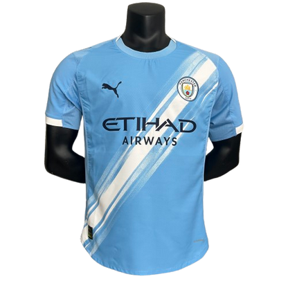 Camiseta Manchester City 25/26 Versión Jugador Primera Equipación