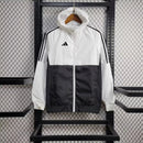 Windbreaker Adidas 24/25 - Branco e Preto