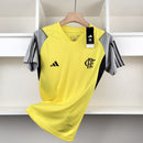 Camiseta 24∕25 Flamengo Treino Feminino - Amarelo
