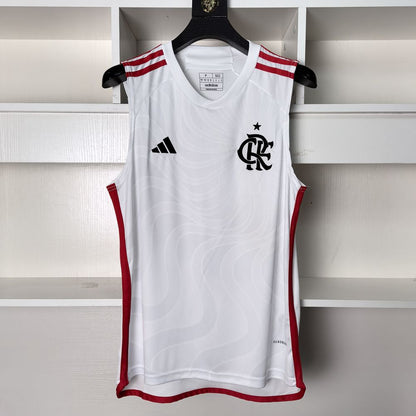 Camiseta Flamengo 24/25 Regata - Branco