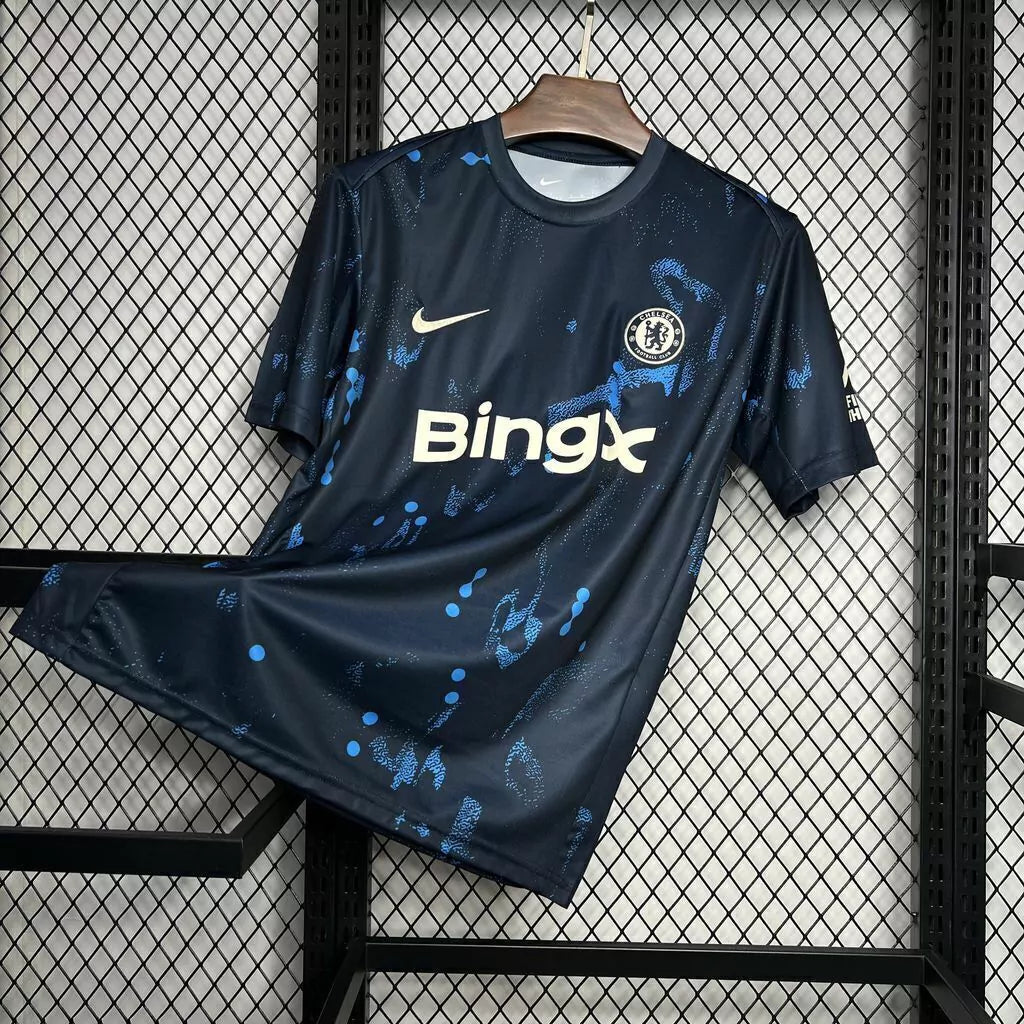 Camiseta Chelsea Pré Jogo 24/25 - Azul
