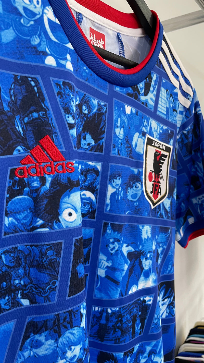 Camiseta Seleção Japão 2021 Adidas - Azul