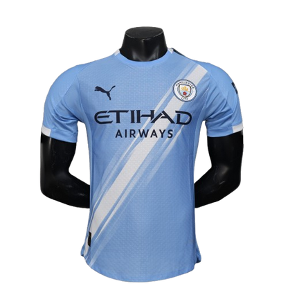 Camiseta Manchester City 25/26 Versión Jugador Primera Equipación