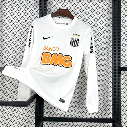 Camiseta Santos Manga Larga Retrô 2011/12 Primera Equipación