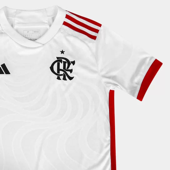 Jersey Feminina Flamengo Away II 24/25 - Branco
