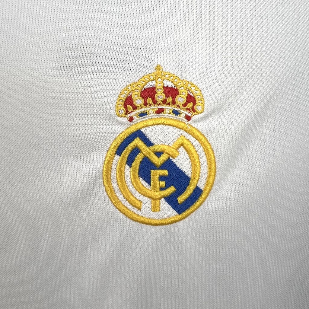 Camiseta do Real Madrid Retrô 2000/01 Primera Equipación