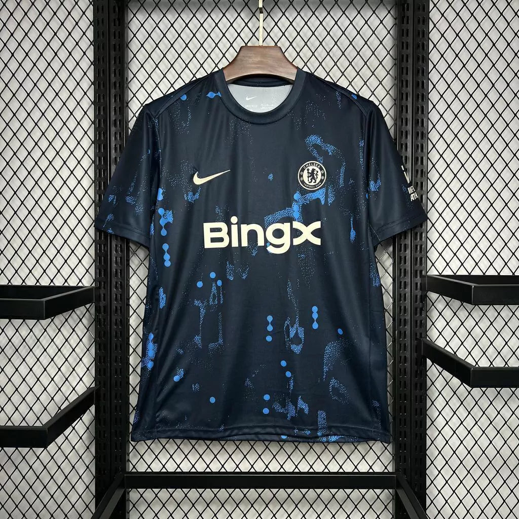Camiseta Chelsea Pré Jogo 24/25 - Azul