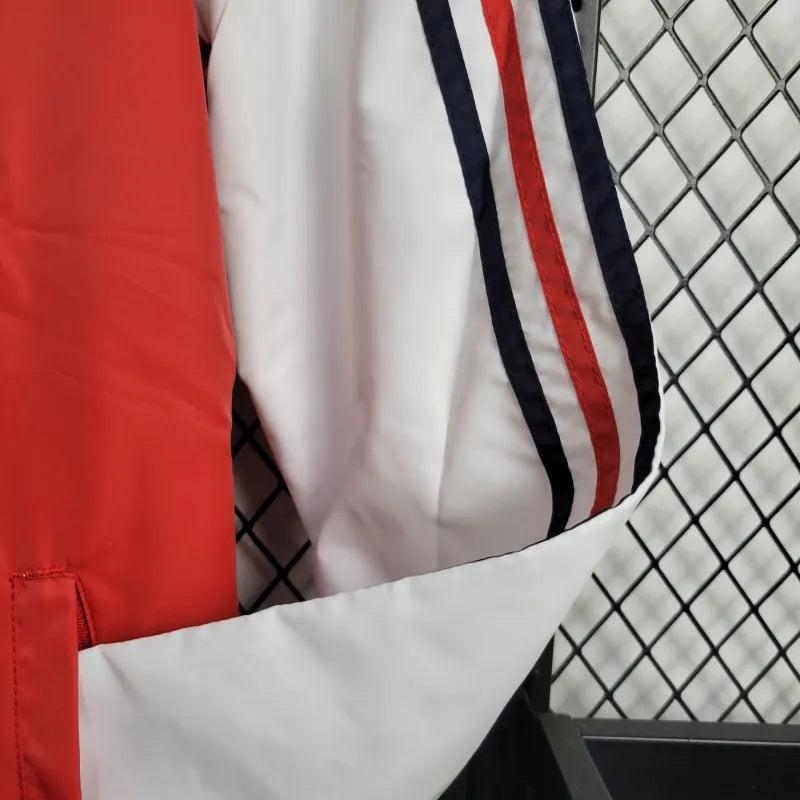 Windbreaker São Paulo 24/25 - Branco e Vermelho