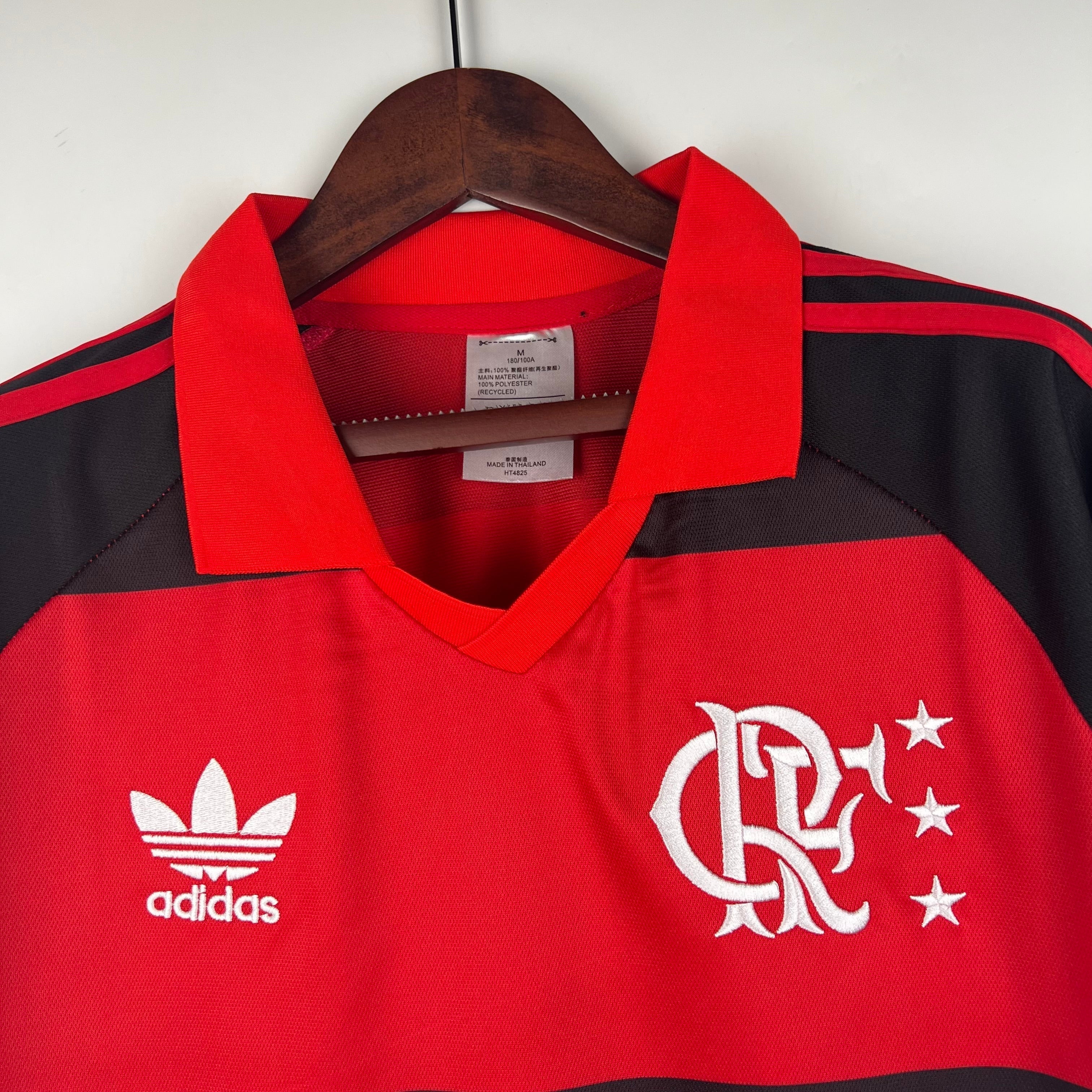 Camiseta Flamengo Retrô 1987 Primera Equipación