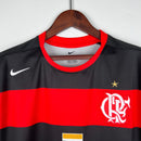 Camiseta Flamengo Retrô 2002 Vermelha e Preta