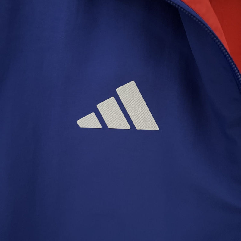 Windbreaker Flamengo - Azul e Vermelho