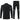 Training Suit Ajax 25/26 Black - Winter