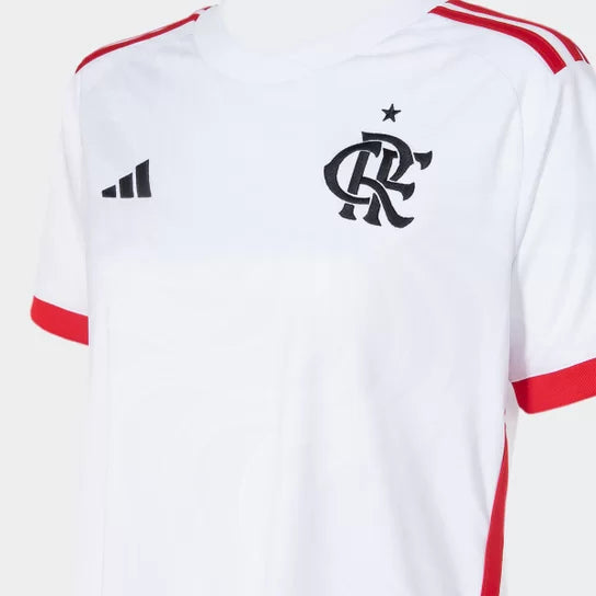 Jersey Feminina Flamengo Away II 24/25 - Branco