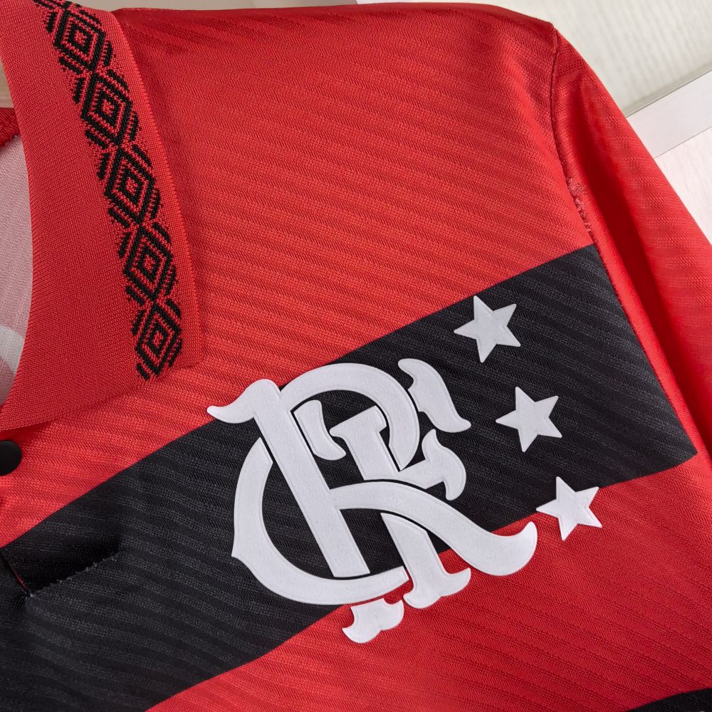 Camiseta Flamengo Retrô 1994 Manga Larga