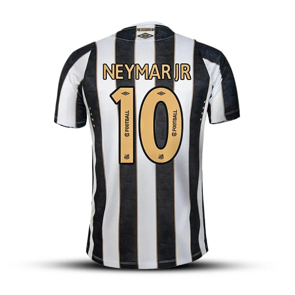 Camiseta Santos 25/26 Segunda Equipación NEYMAR JR #10 (GRÁTIS)