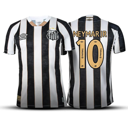 Camiseta Santos 25/26 Segunda Equipación NEYMAR JR #10 (GRÁTIS)
