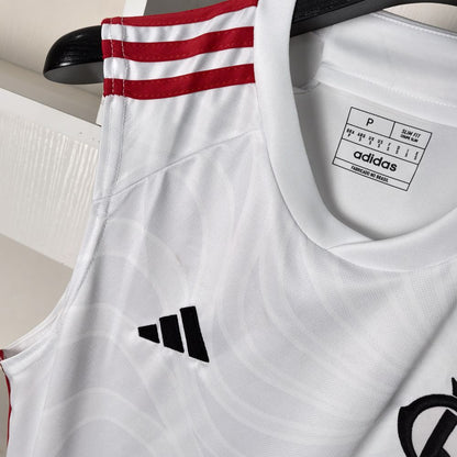 Camiseta Flamengo 24/25 Regata - Branco