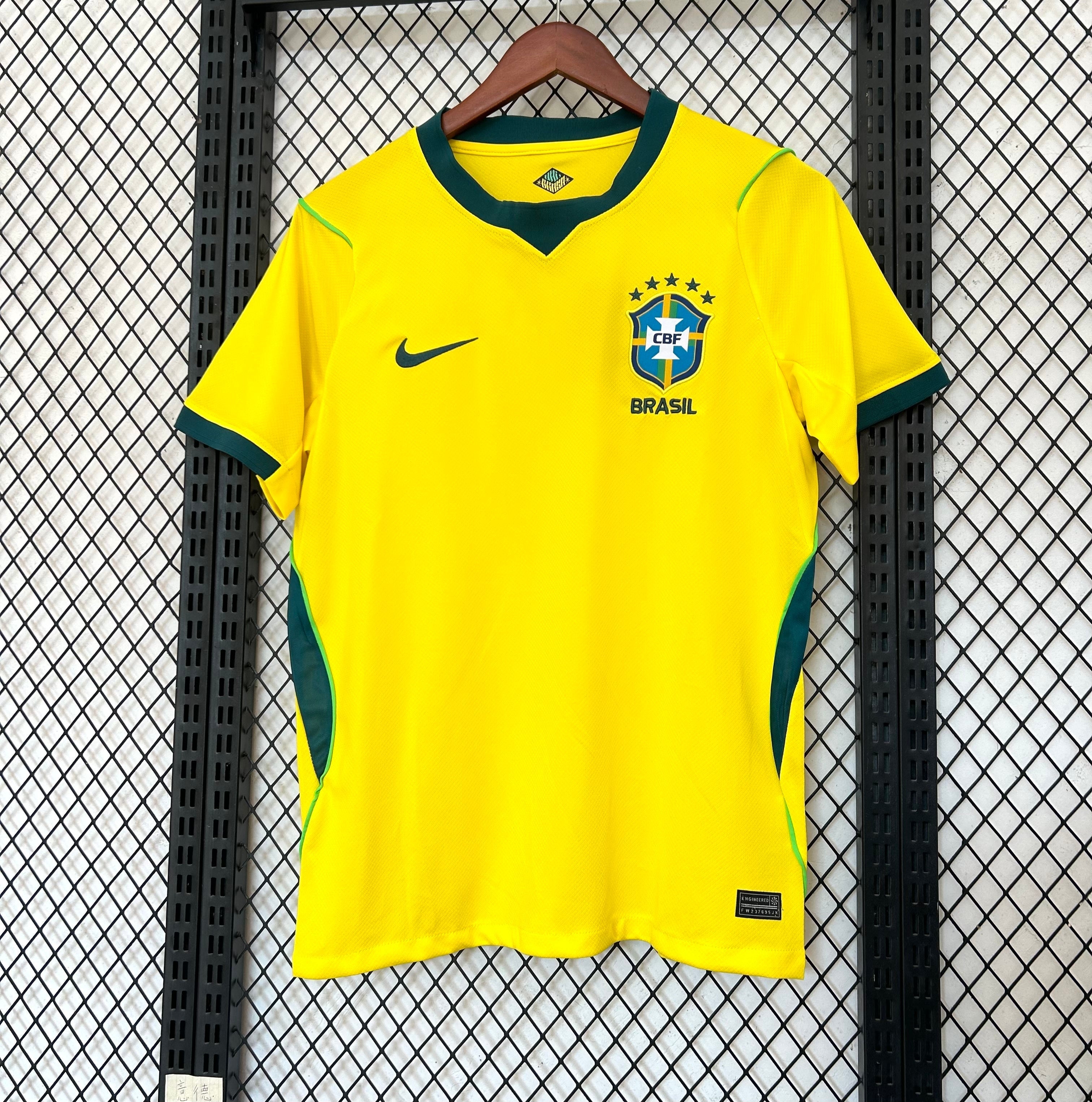 Camiseta Mujer Brasil 2026 Mundial Nike - Yellow