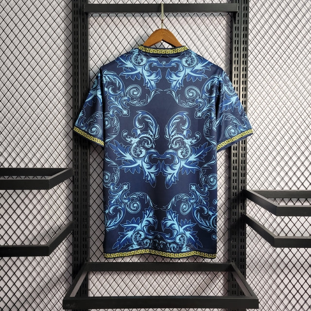 Camiseta Seleção Itália x Versace - Puma - Azul