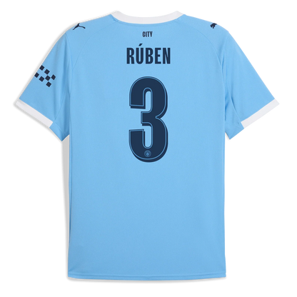 Camiseta Manchester City 25/26 Primera Equipación #3 RÚBEN