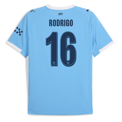 Camiseta Manchester City 25/26 Primera Equipación #16 RODRIGO