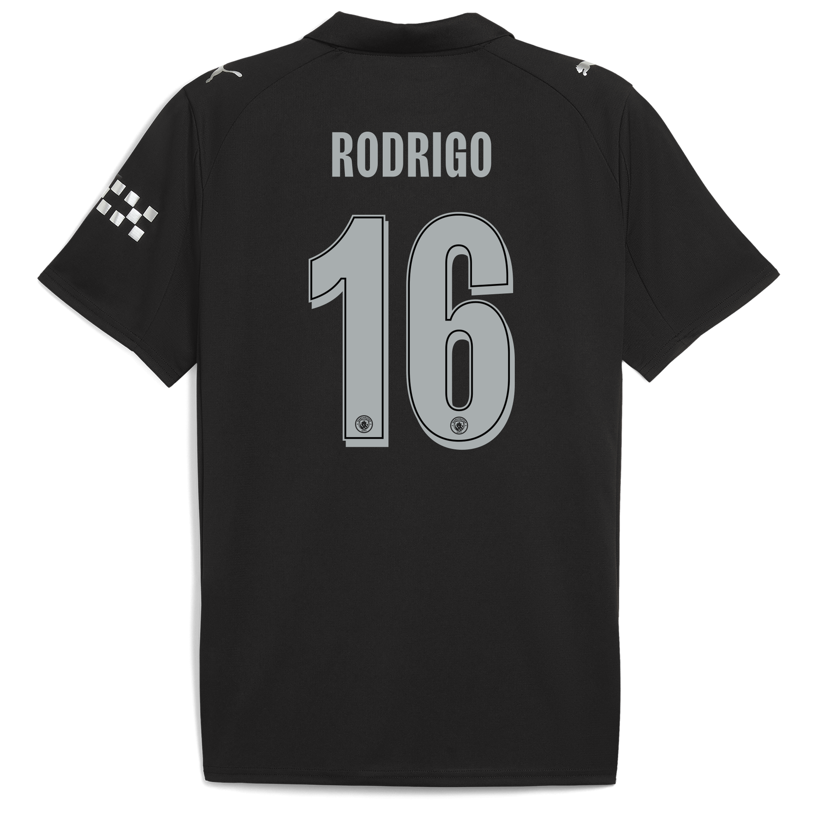 Camiseta Manchester City 25/26 Segunda Equipación #16 RODRIGO