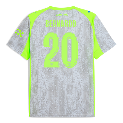 Camiseta Manchester City 25/26 Tercera Equipación #20 BERNARDO