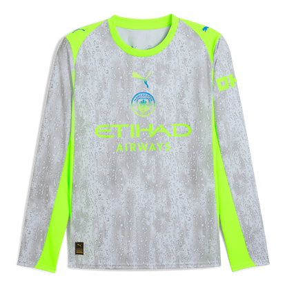 Camiseta Manchester City 25/26 Tercera Equipación Long Sleeve