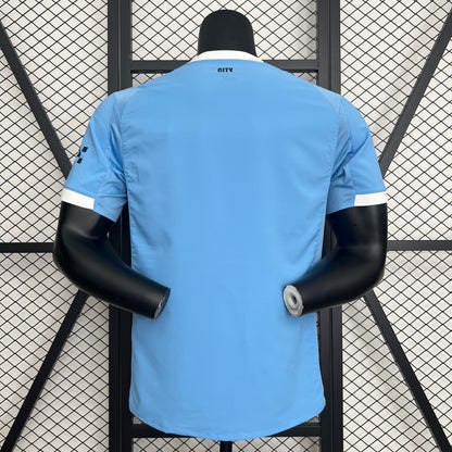 Camiseta Manchester City 25/26 Versión Jugador Primera Equipación