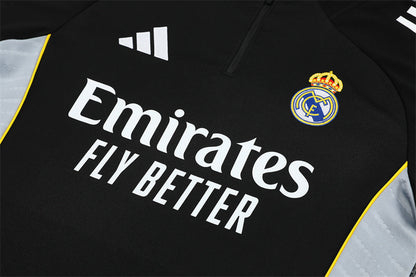 Entrenamiento Suit Real Madrid 25/26 Black - Invierno
