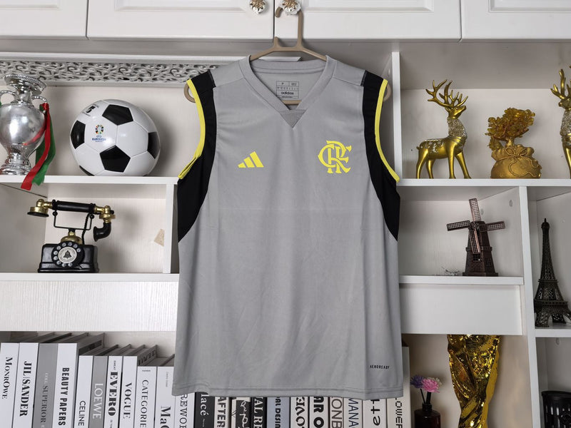 Camiseta Flamengo 24/25 Regata Treino - Cinza