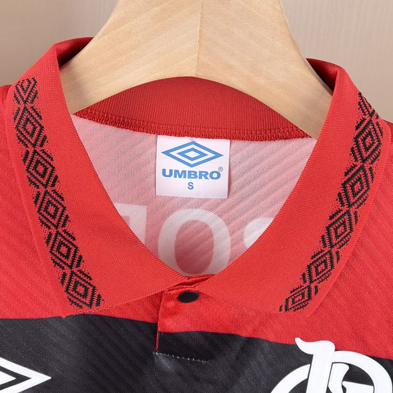 Camiseta Flamengo Retrô 1994 Manga Longa