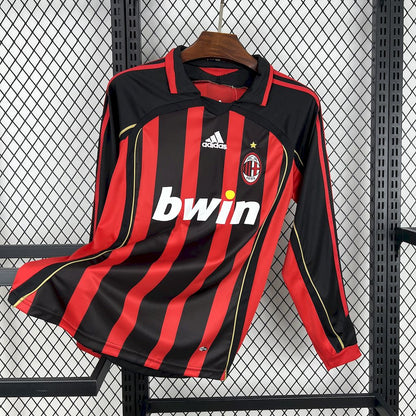 Camiseta Milan Manga Larga l Retro 2006/07
