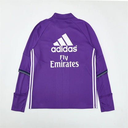 Real Madrid Manga Larga Entrenamiento suit 2016-17 Retro