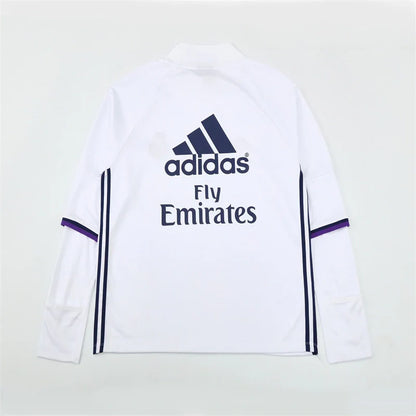Real Madrid Manga Larga Entrenamiento suit 2016-17 Retro