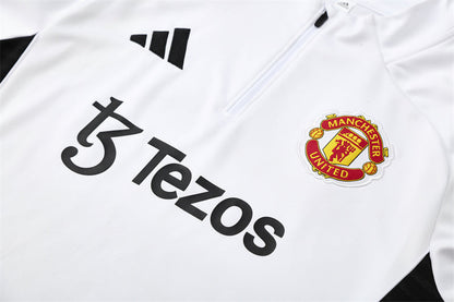 Entrenamiento Suit Manchester United 25/26 White - Invierno