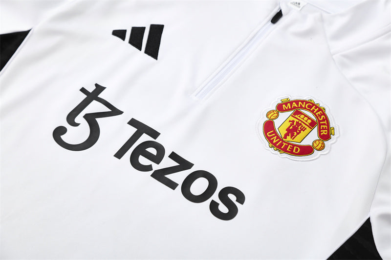 Entrenamiento Suit Manchester United 25/26 White - Invierno